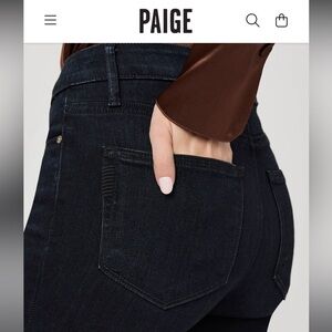 Paige Denim NWT Hoxton Straight dark wash 32” inseam